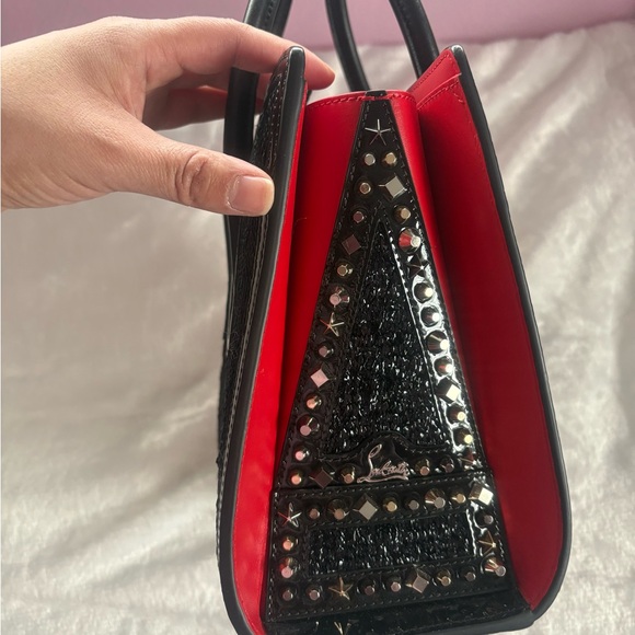 Louboutin top handle mini tote (LIKE NEW) - Picture 3 of 13